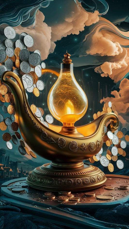 Huile magique pour attirer l'argent