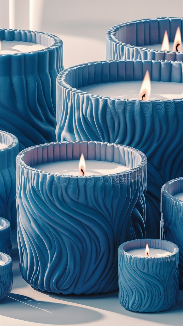 Bougie Bleue Consacrée